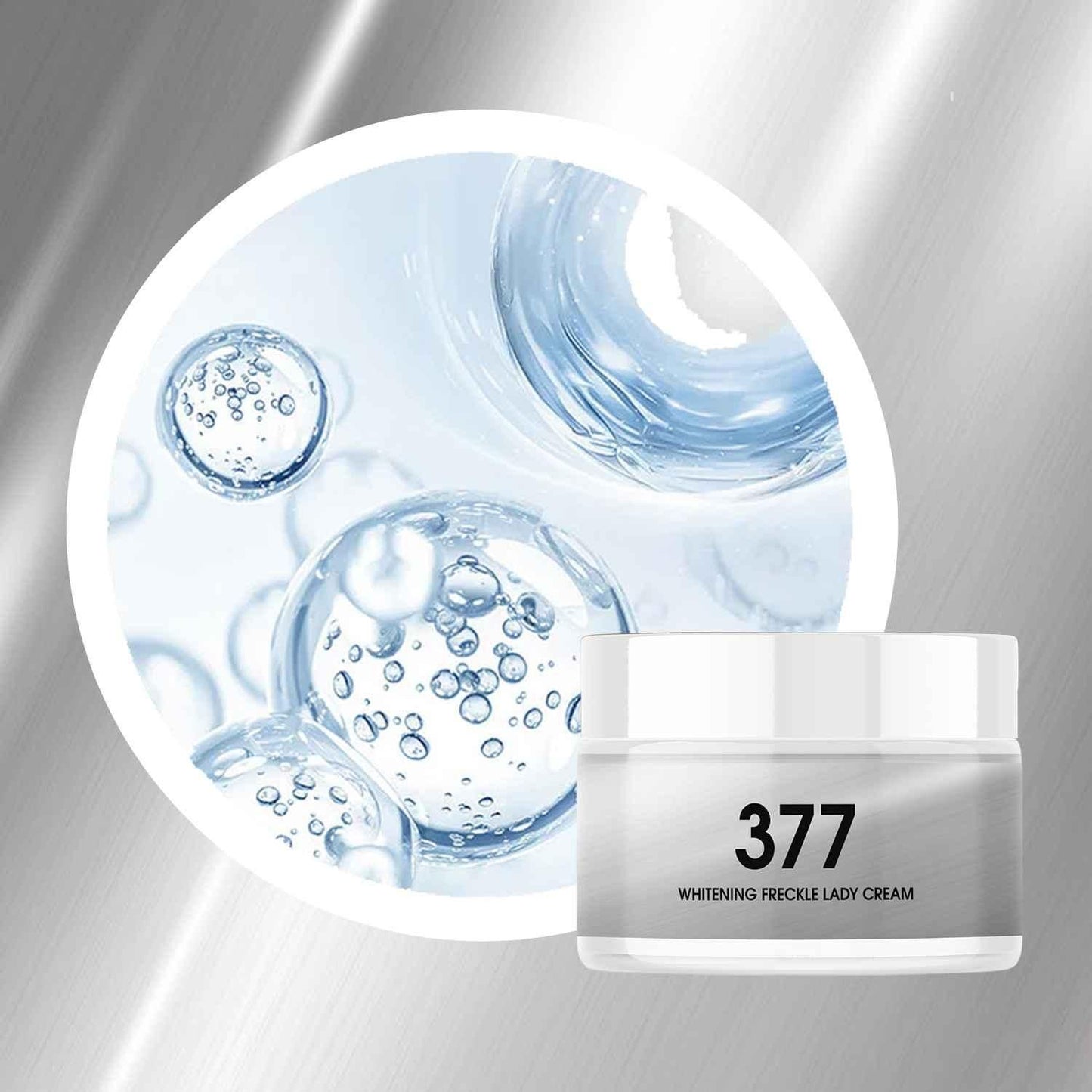 GlowDerma™ 377 Whitening & Freckle Removal Cream – Pack of 2 (100g Each)