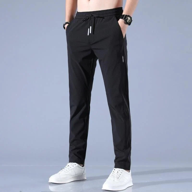 FlexiFit™ Men’s Solid Lycra Track Pants (Pack of 2)